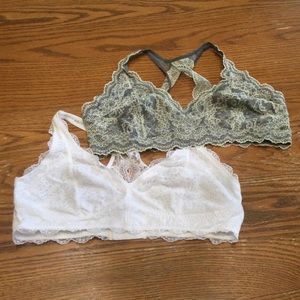 Women’s Felina Lace Bralettes L NWOT